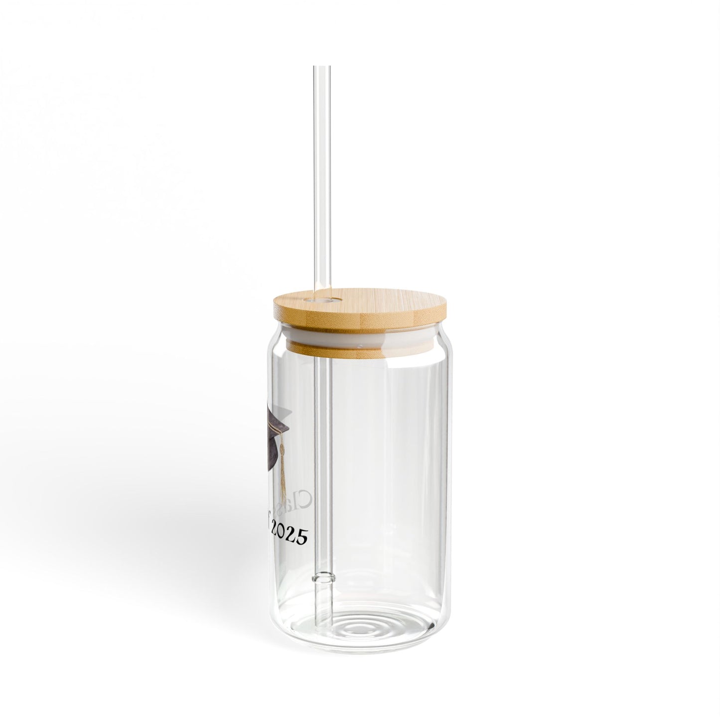 Personalize Graduation Sipper Glass - Class Of 2025 - 16oz