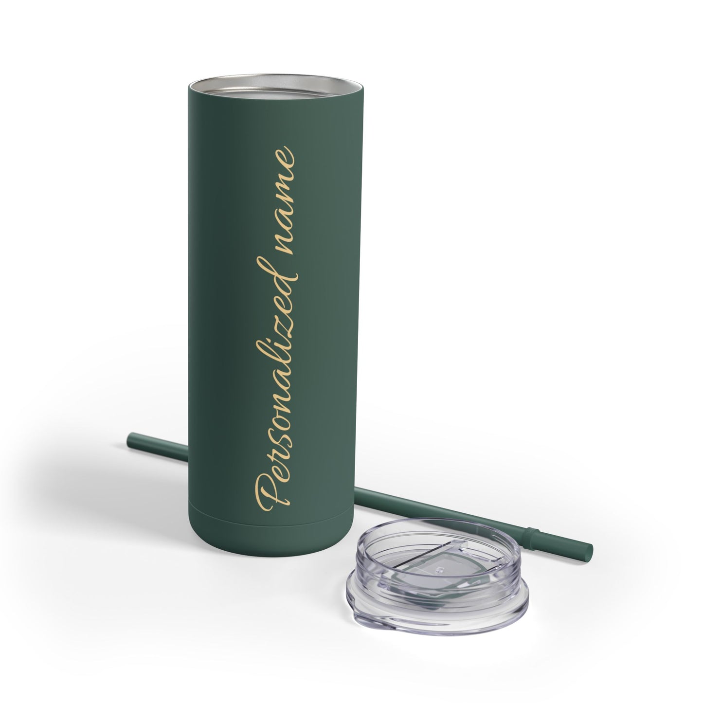 Custom Name Skinny Matte Tumbler