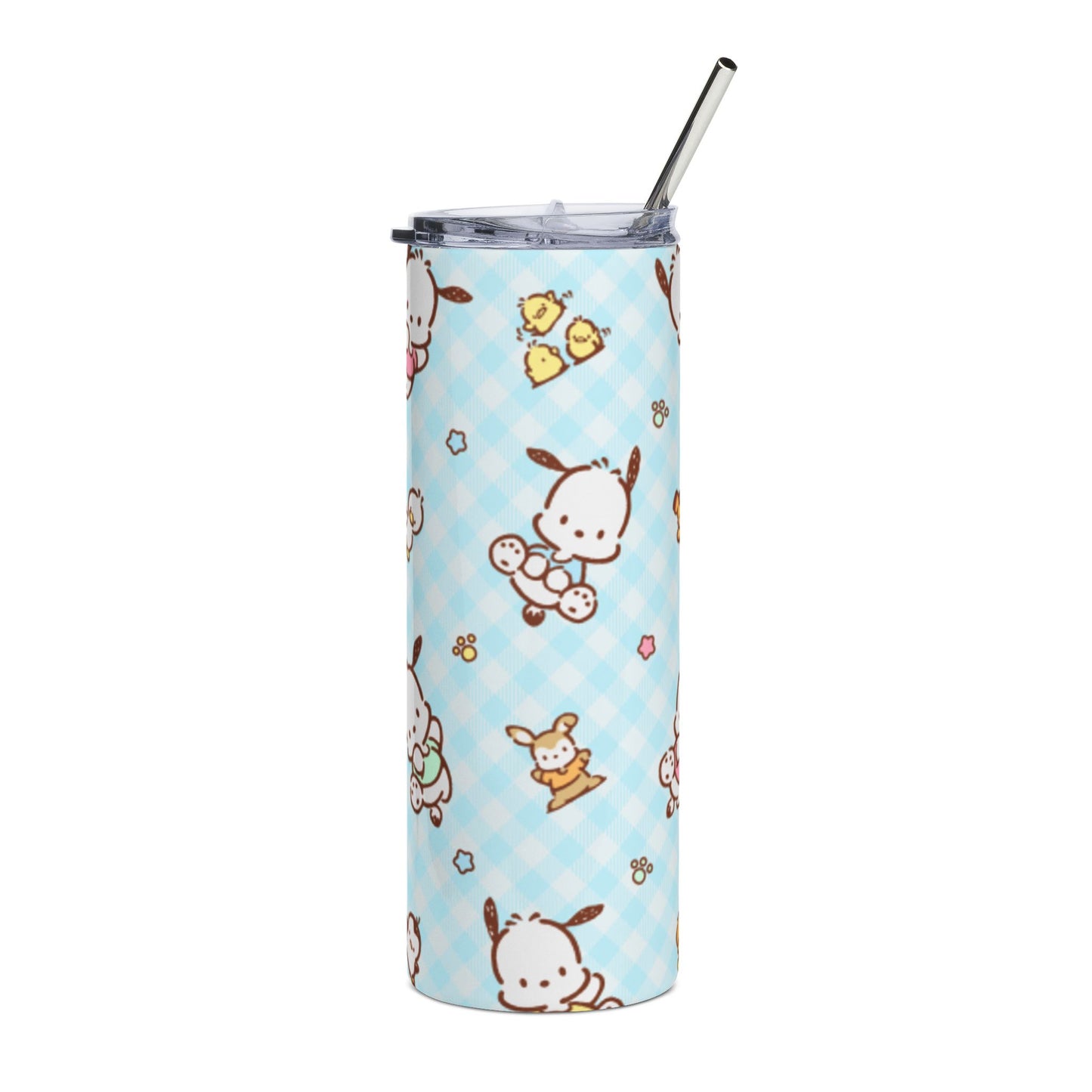 Cute Animal-Themed 20oz Stainless Steel Tumbler - Perfect for Kids & Pet Lovers