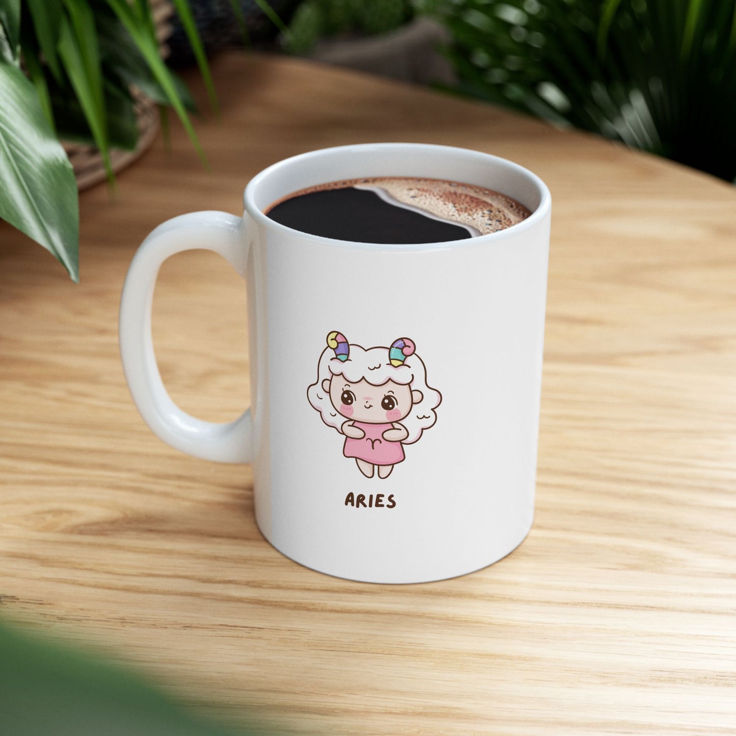 Aries - Cozy Ceramic Mug for Tea and Coffee Lovers, Perfect Gift for Birthdays, Holidays, or Home Decor, 11oz & 15oz Sizes Available