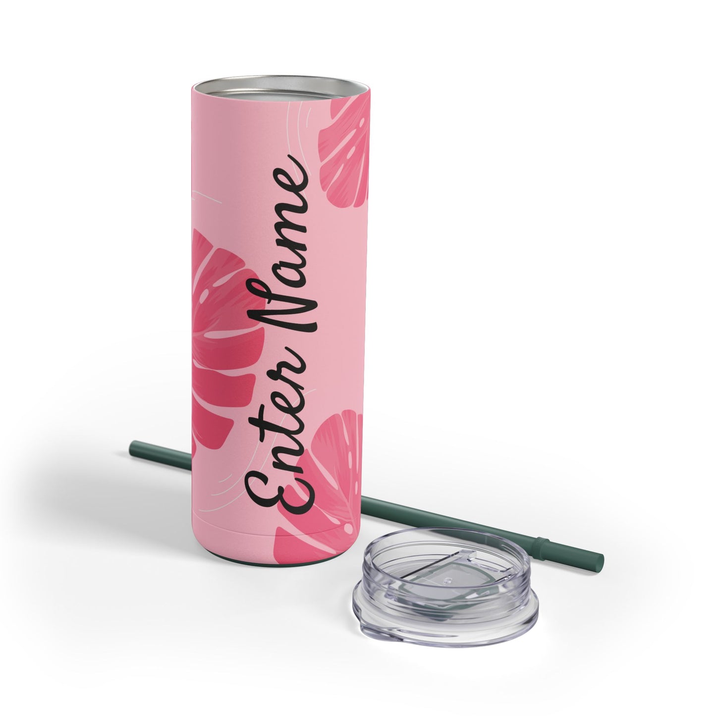Personalized Tropical Tumbler | 20oz Matte Drinkware