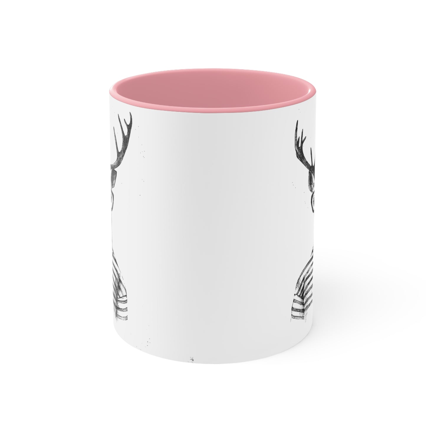 Whimsical Deer Accent Mug | Perfect Gift for Nature Lovers | Fun Coffee Cup for Home or Office | Birthday & Holiday Essential