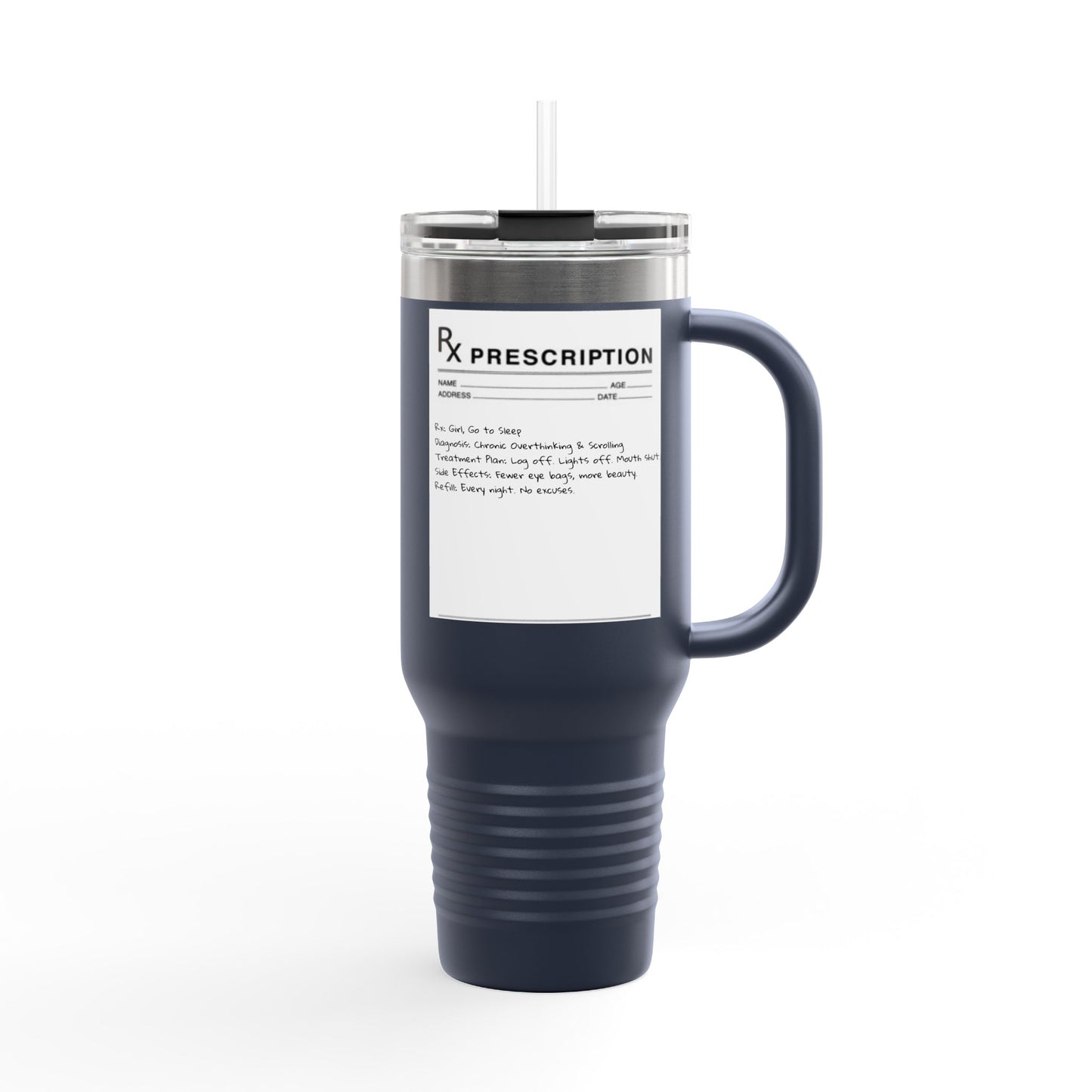 RX Prescription - 40oz Tumbler