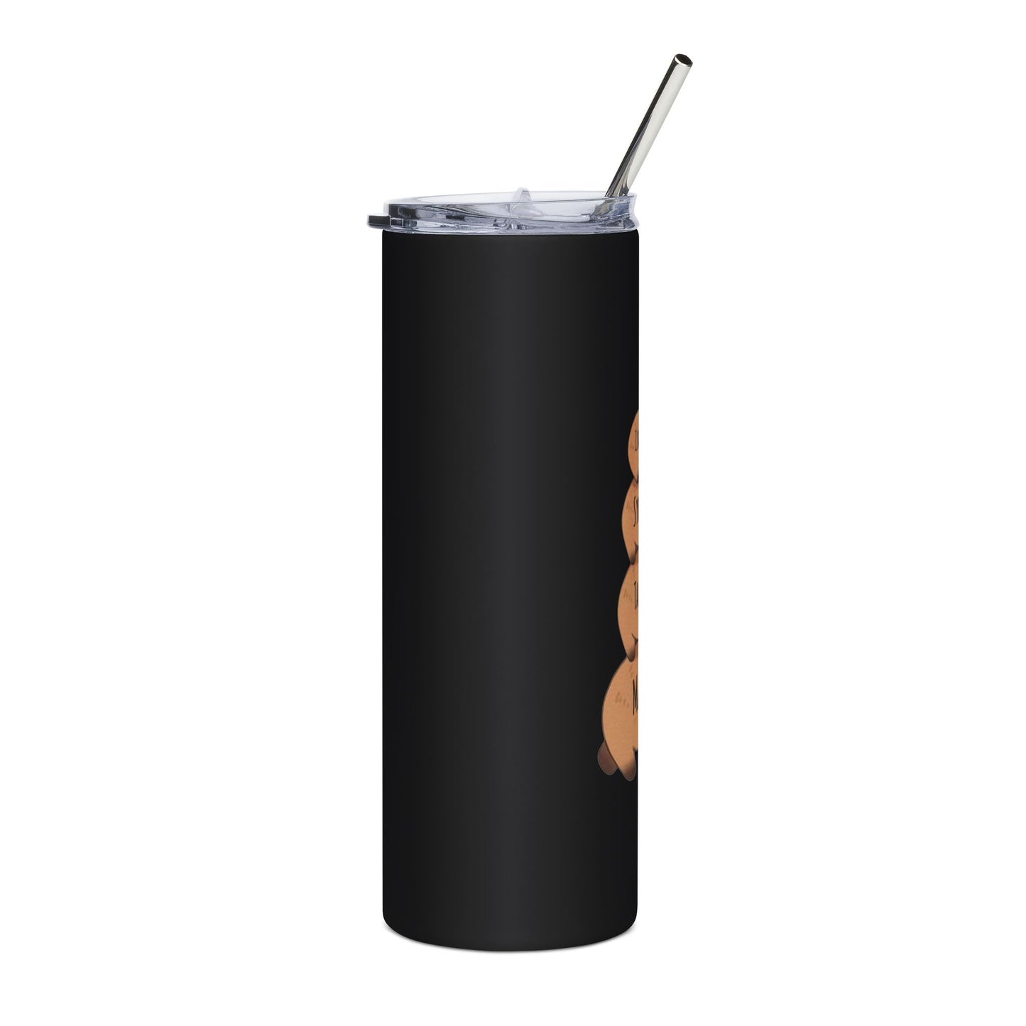 Personalized Family Tumbler - Cute Capybara Design, 20oz Stainless Steel