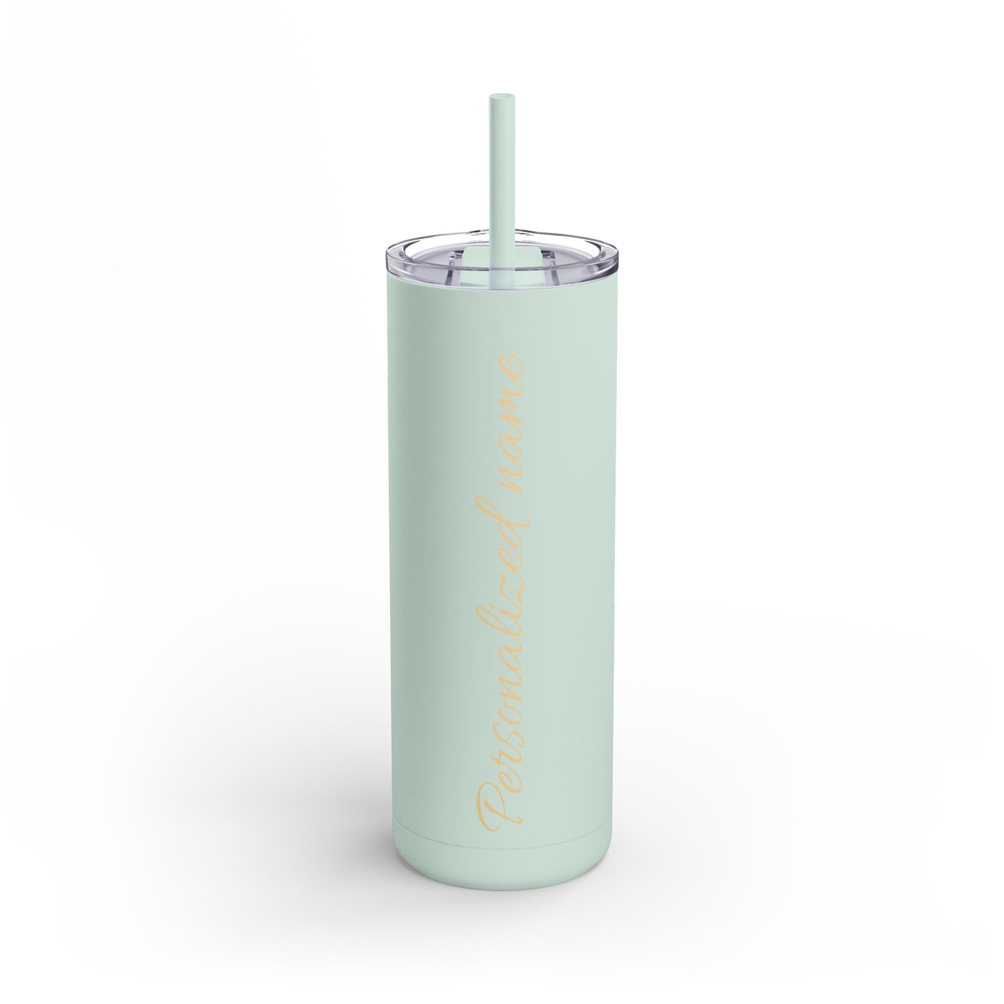 Custom Name Skinny Matte Tumbler