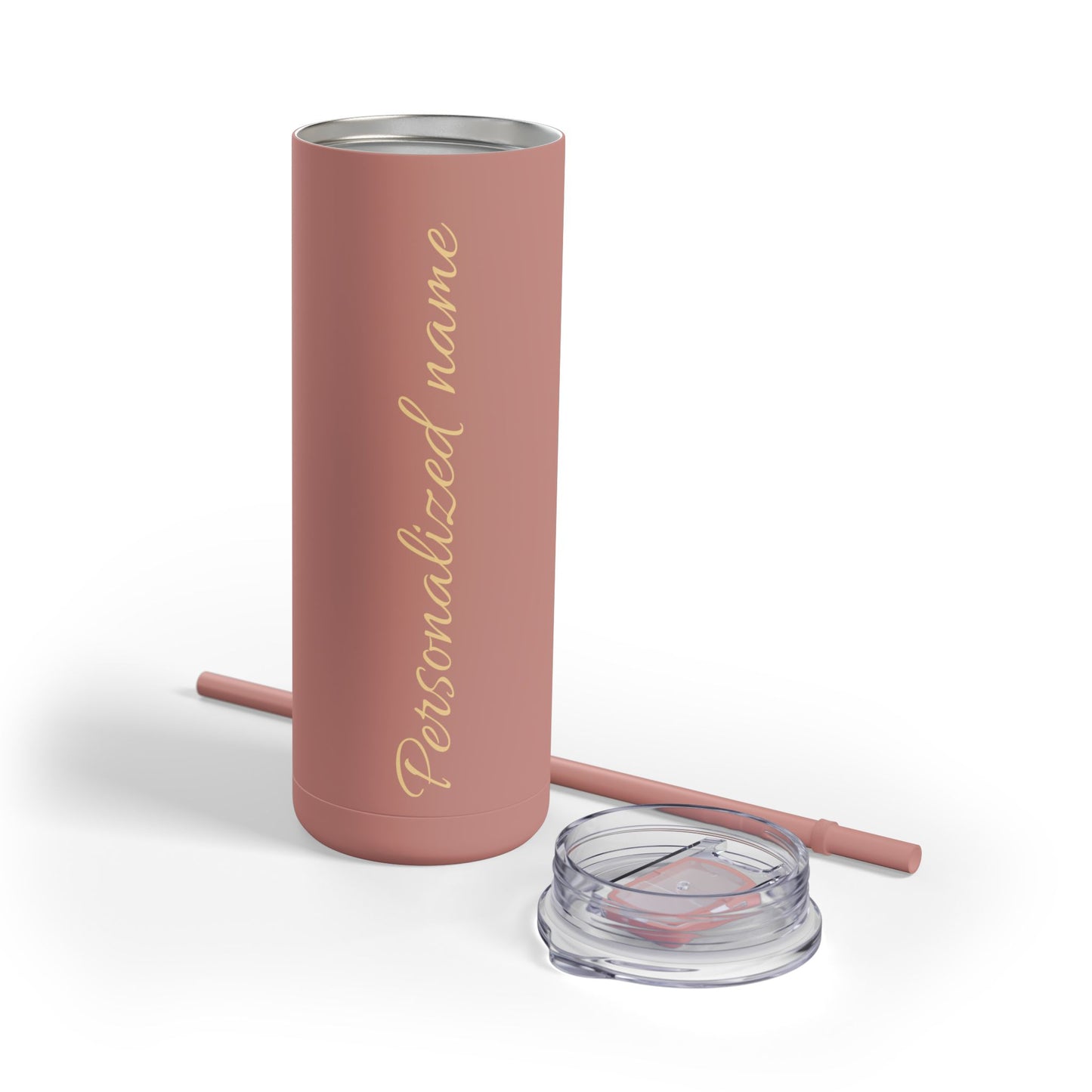 Custom Name Skinny Matte Tumbler
