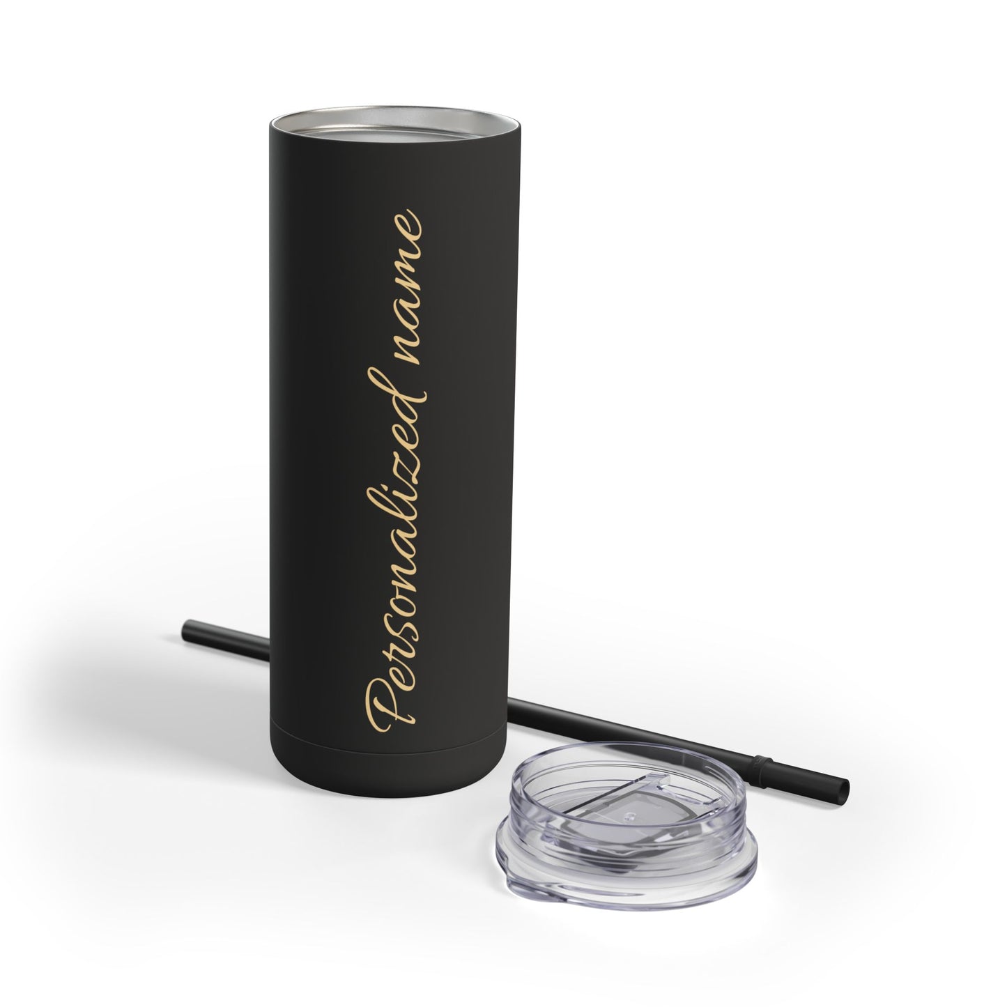 Custom Name Skinny Matte Tumbler