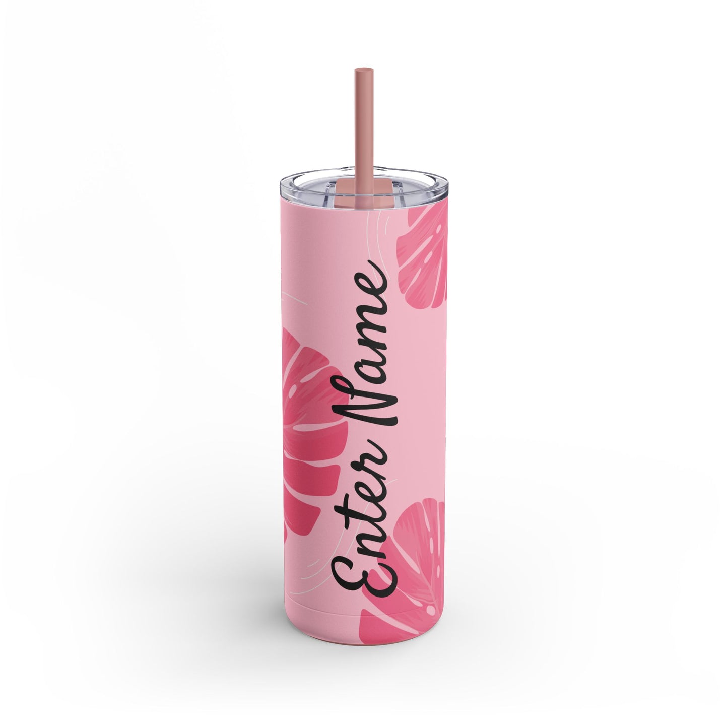 Personalized Tropical Tumbler | 20oz Matte Drinkware