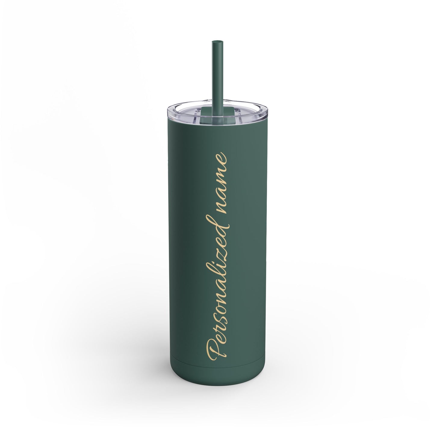 Custom Name Skinny Matte Tumbler