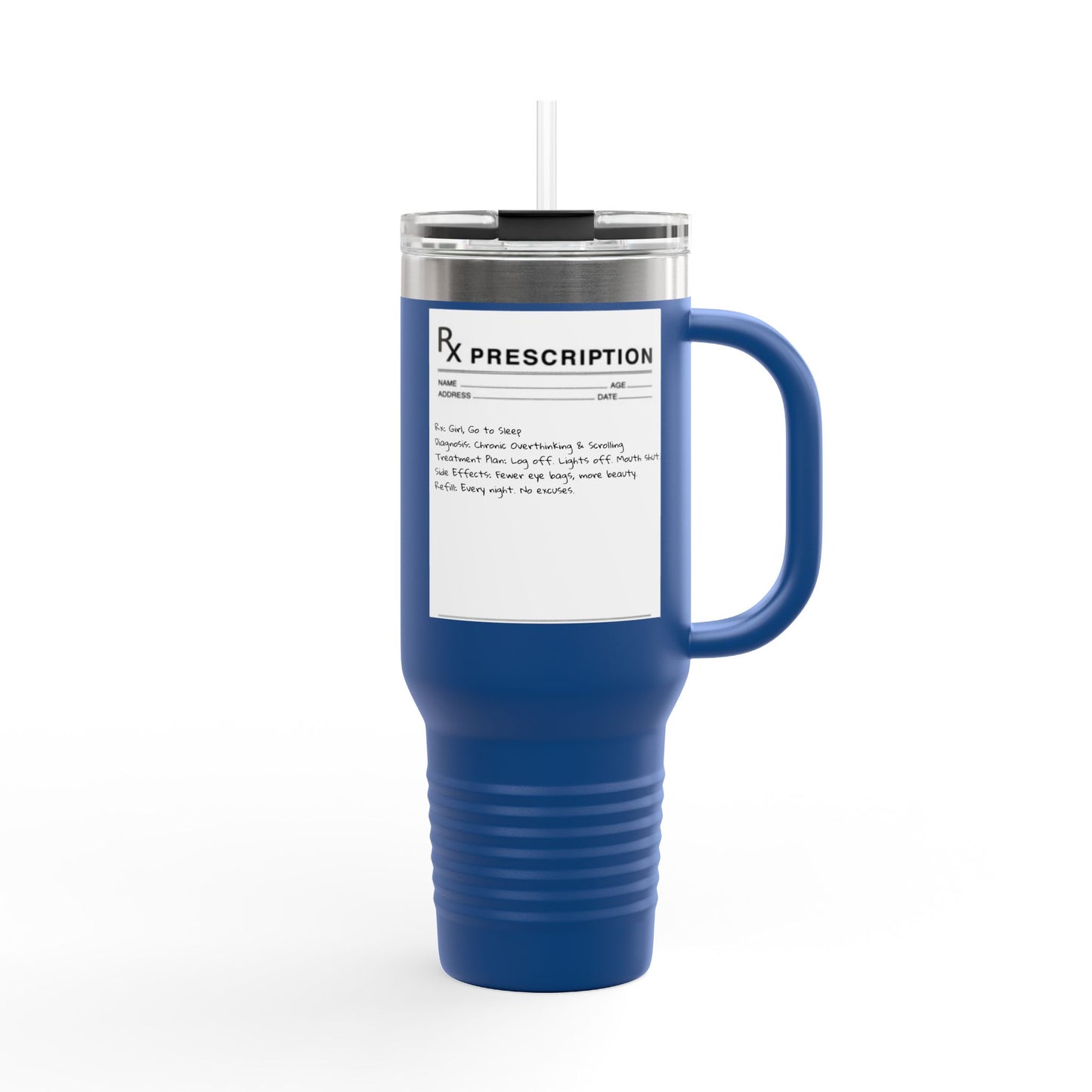 RX Prescription - 40oz Tumbler