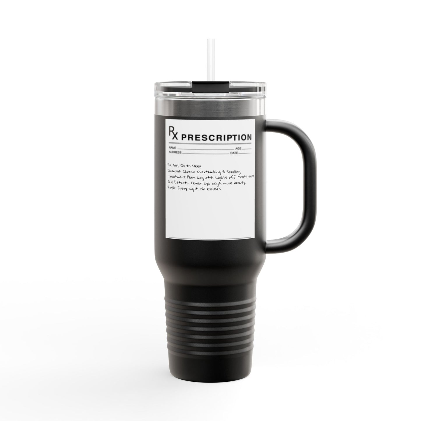 RX Prescription - 40oz Tumbler