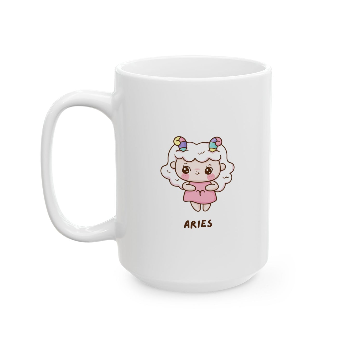 Aries - Cozy Ceramic Mug for Tea and Coffee Lovers, Perfect Gift for Birthdays, Holidays, or Home Decor, 11oz & 15oz Sizes Available