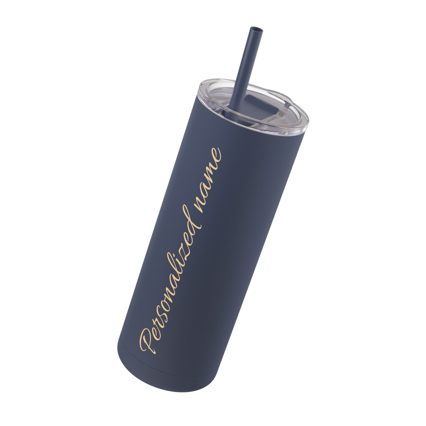 Custom Name Skinny Matte Tumbler