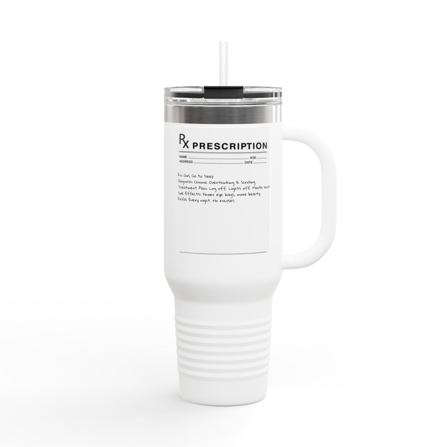 RX Prescription - 40oz Tumbler