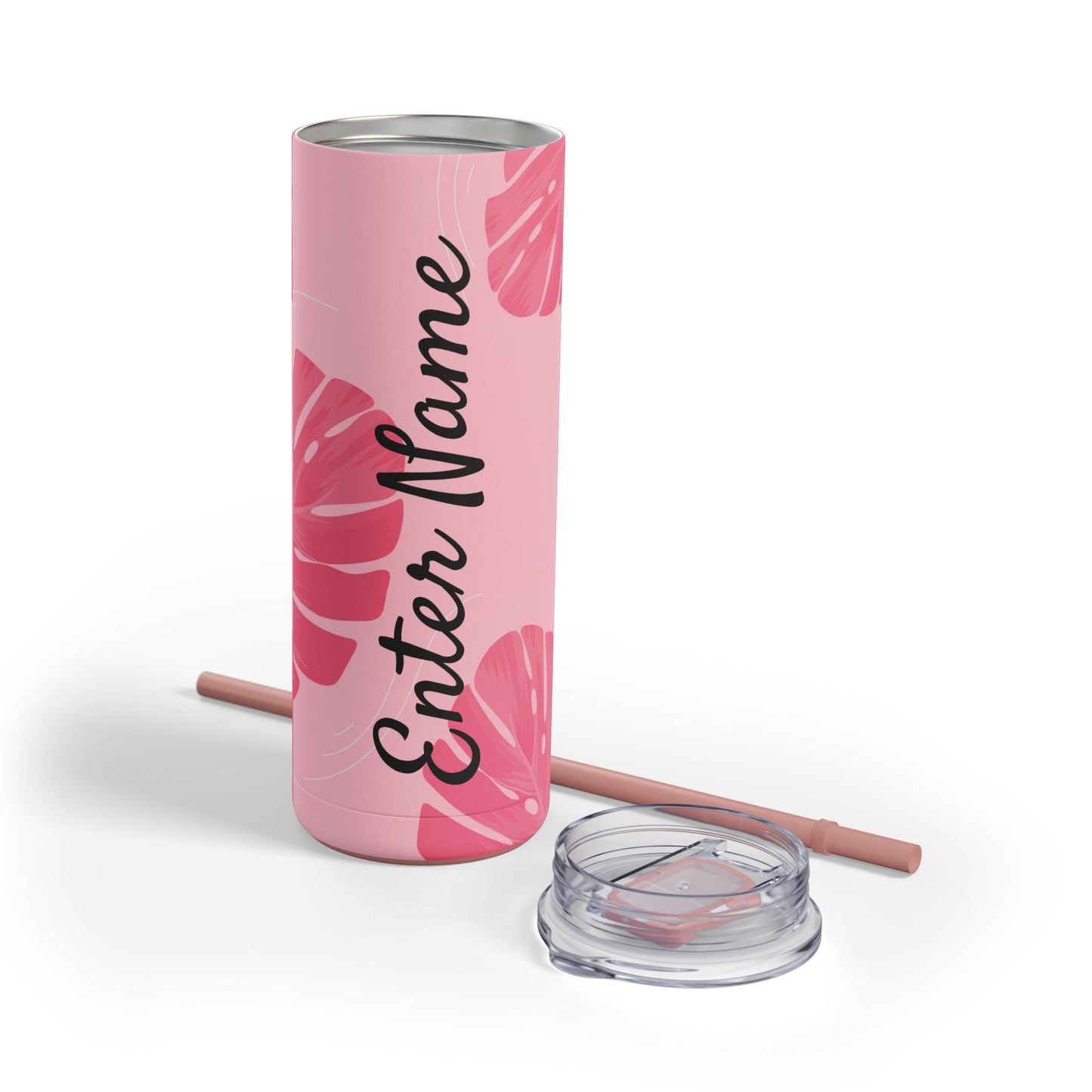 Personalized Tropical Tumbler | 20oz Matte Drinkware