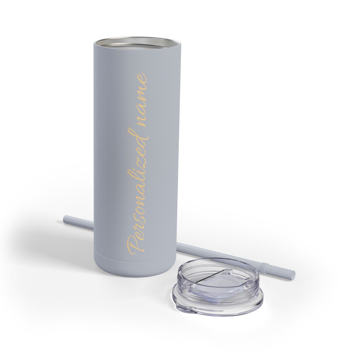 Custom Name Skinny Matte Tumbler