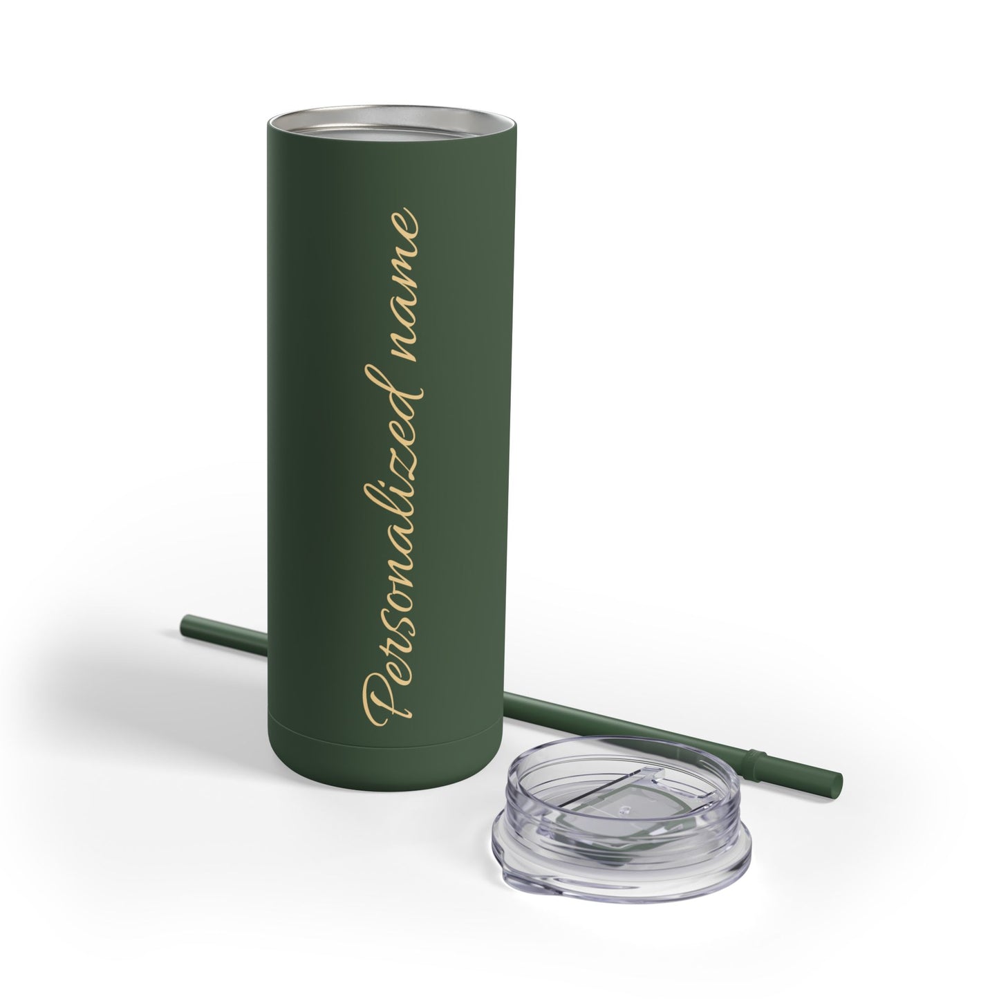 Custom Name Skinny Matte Tumbler
