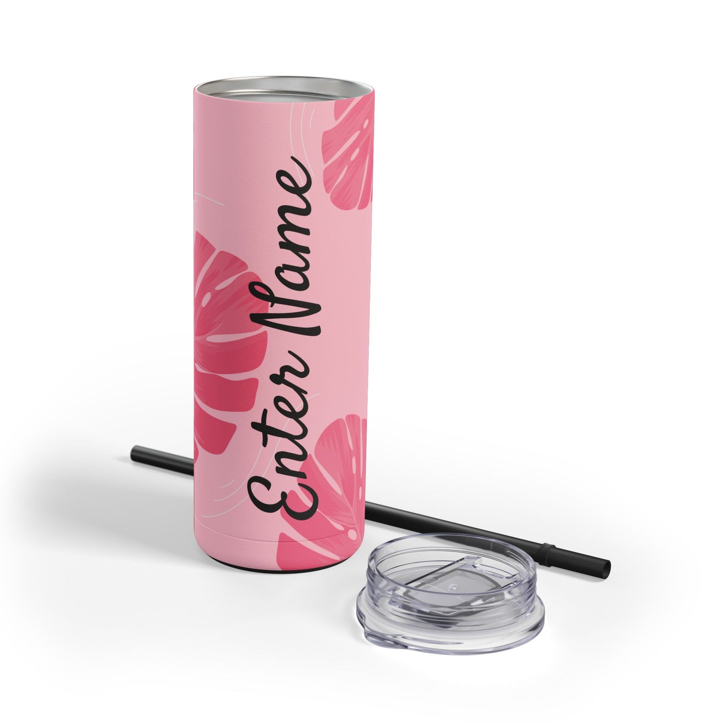 Personalized Tropical Tumbler | 20oz Matte Drinkware