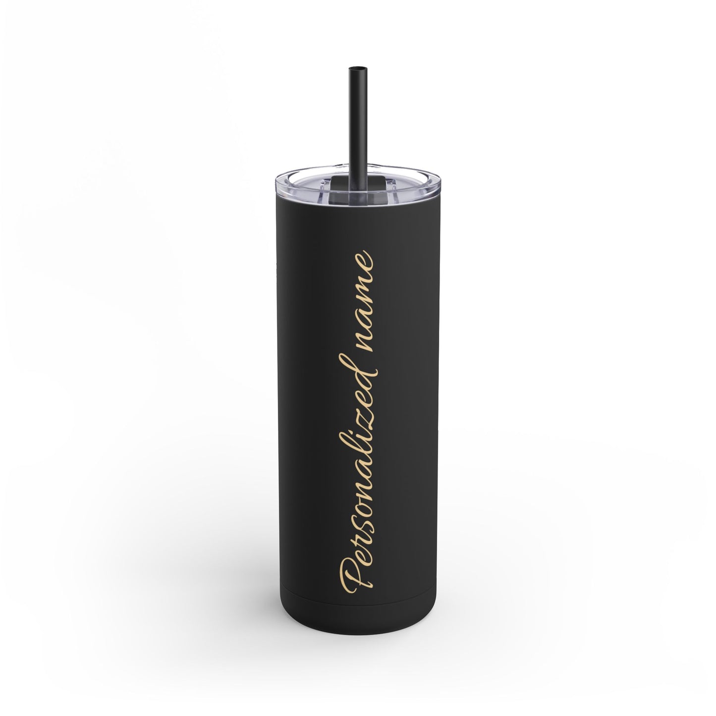 Custom Name Skinny Matte Tumbler