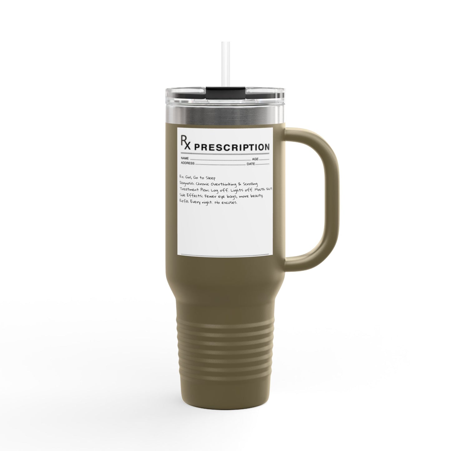 RX Prescription - 40oz Tumbler