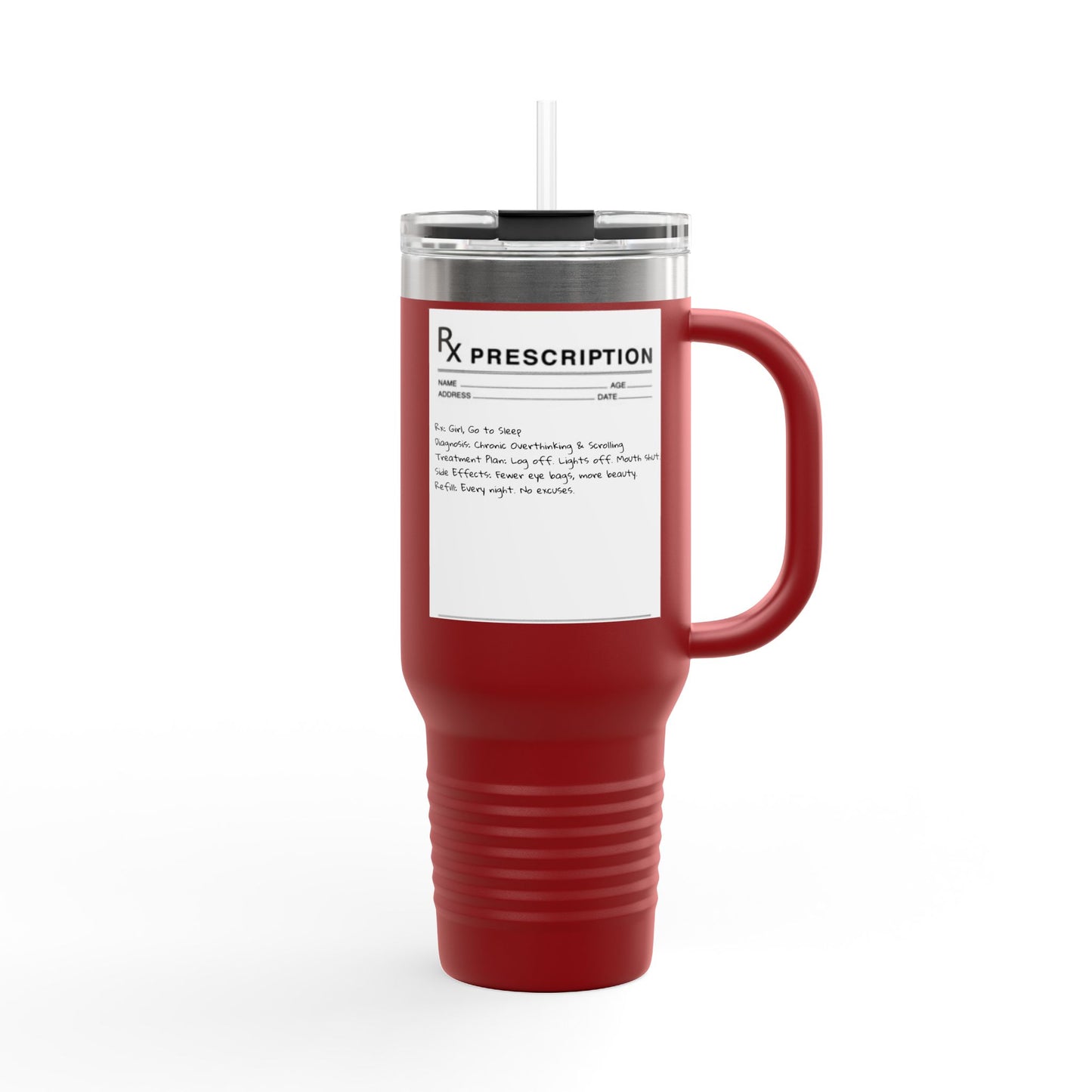 RX Prescription - 40oz Tumbler