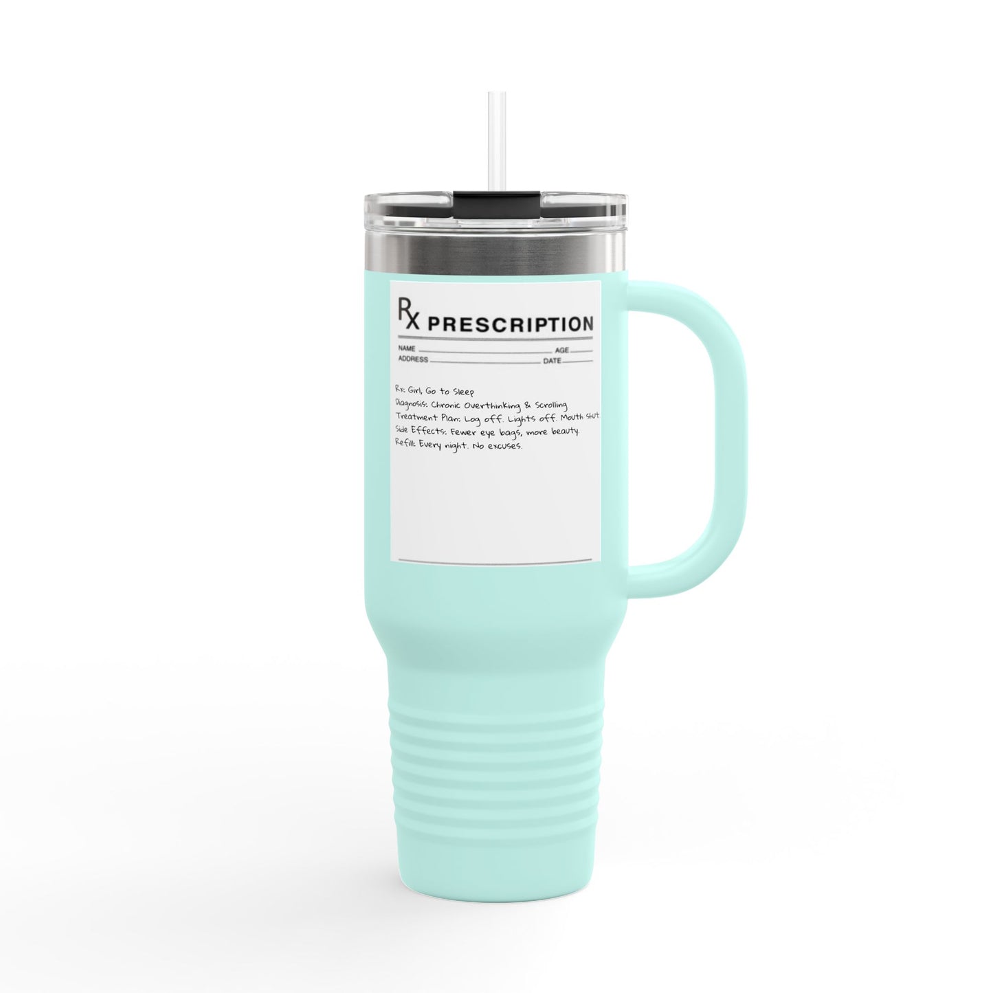 RX Prescription - 40oz Tumbler