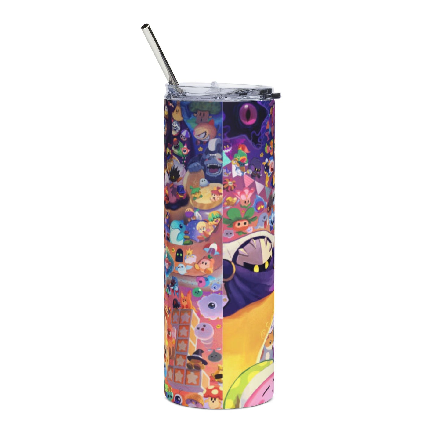Colorful Character Stainless Steel Tumbler, 20oz | Fun Travel Mug, Gift for Kids, Unique Drinkware, Birthday Party Tumbler, Cute [...]