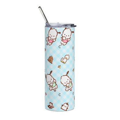 Cute Animal-Themed 20oz Stainless Steel Tumbler - Perfect for Kids & Pet Lovers
