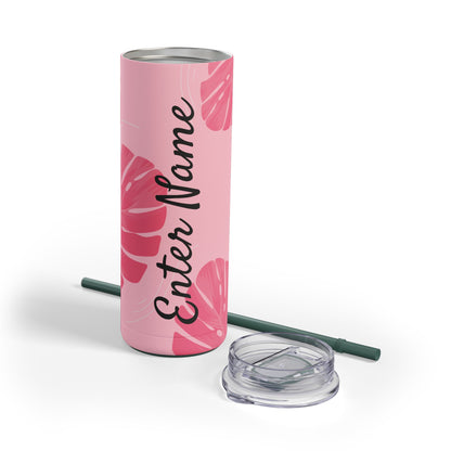 Personalized Tropical Tumbler | 20oz Matte Drinkware