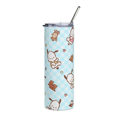 Cute Animal-Themed 20oz Stainless Steel Tumbler - Perfect for Kids & Pet Lovers