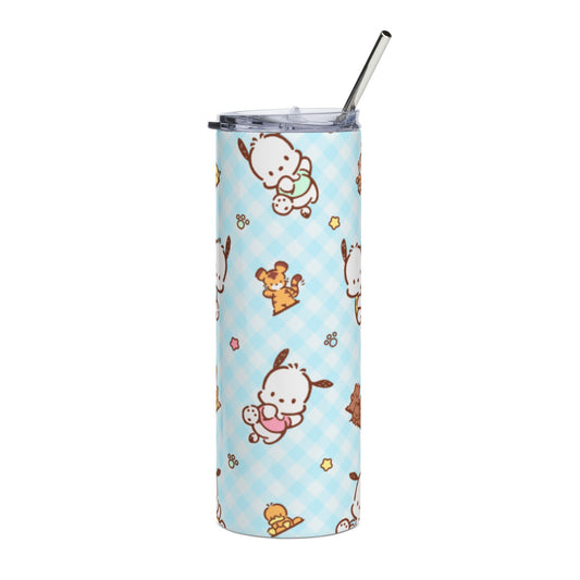 Cute Animal-Themed 20oz Stainless Steel Tumbler - Perfect for Kids & Pet Lovers