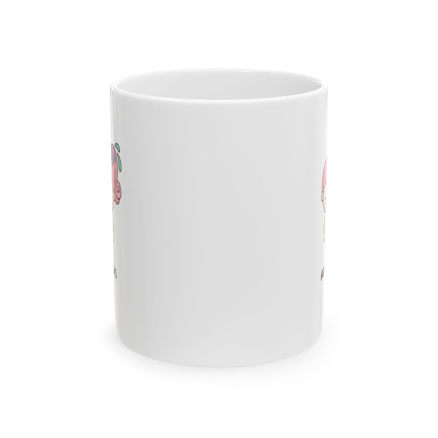 Cute Cartoon Character Ceramic Mug - Aquarius