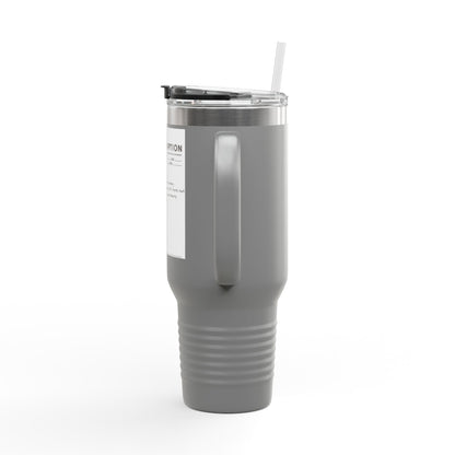 RX Prescription - 40oz Tumbler