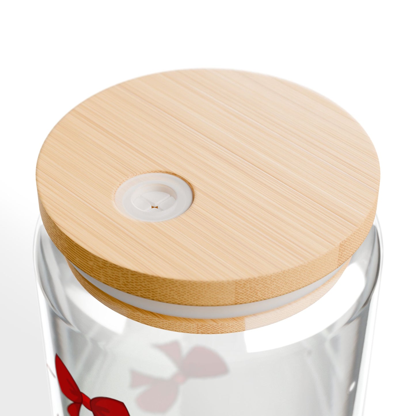 16oz Inspirational Sipper Glass – "Blessed are the Pure in Heart" Holiday Drink Tumbler