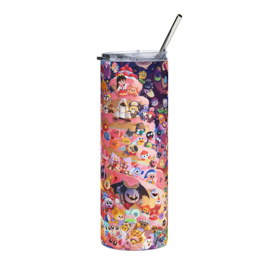 Colorful Character Stainless Steel Tumbler, 20oz | Fun Travel Mug, Gift for Kids, Unique Drinkware, Birthday Party Tumbler, Cute [...]