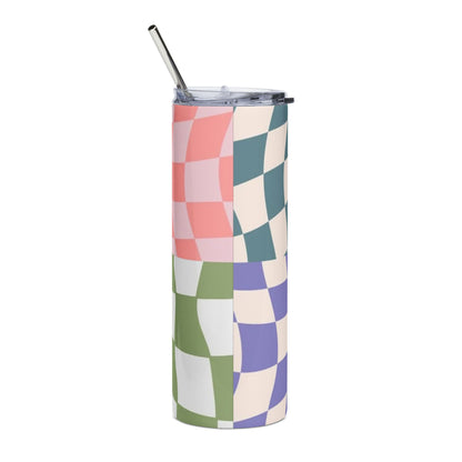 Powerpuff Girls Stainless Steel Tumbler, 20oz - Cute Travel Mug, Cartoon Drinkware, Birthday Gift, Eco-Friendly, Kids & Adults